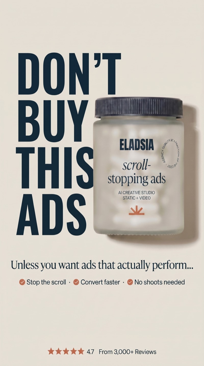 ELADSIA ad creative